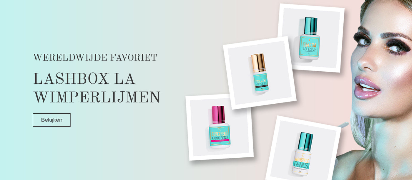 LashBox LA beste wimperlijmen voor wimper extensions