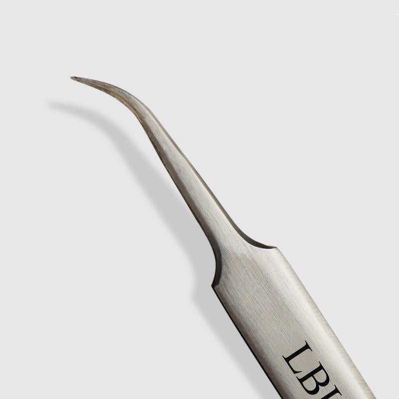 Petite Curved Tweezer - Platinum Collection