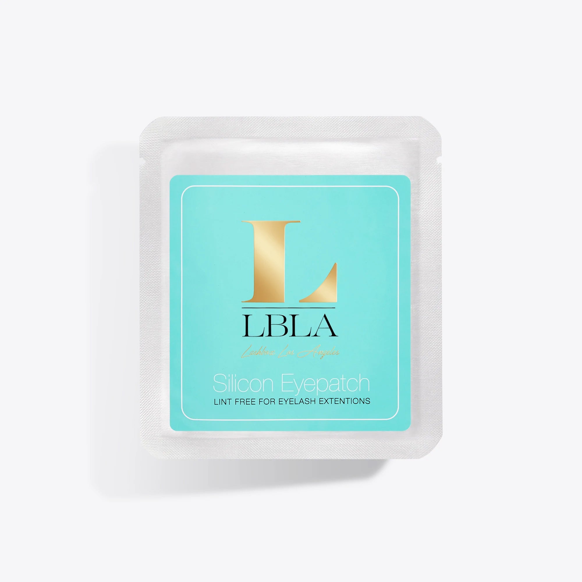 Pluisvrije siliconen gel eyepatch lashbox la