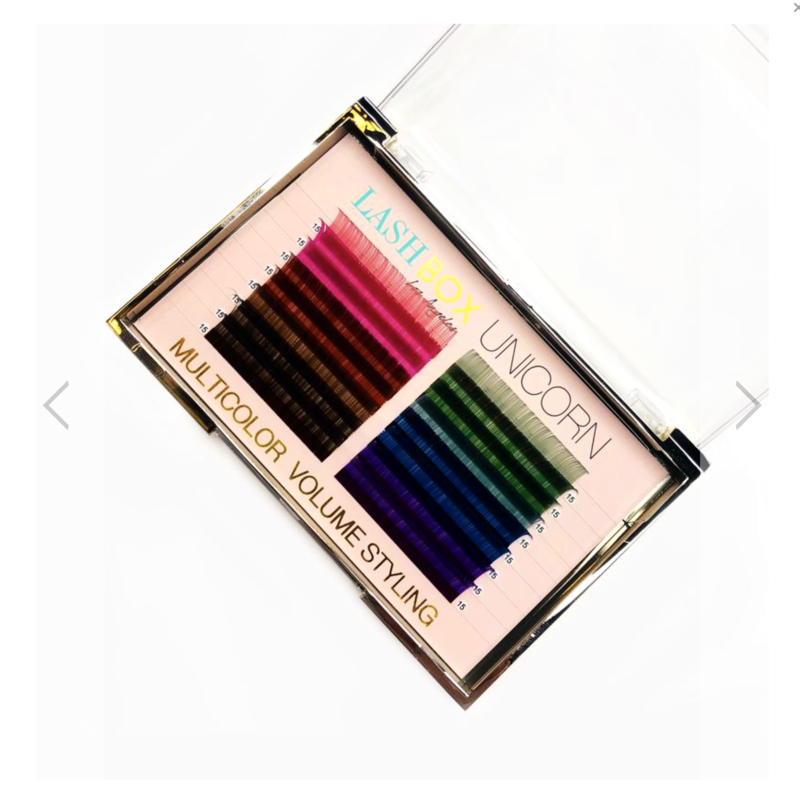 Unicorn Lashes | Gekleurd | 0.07 mm.