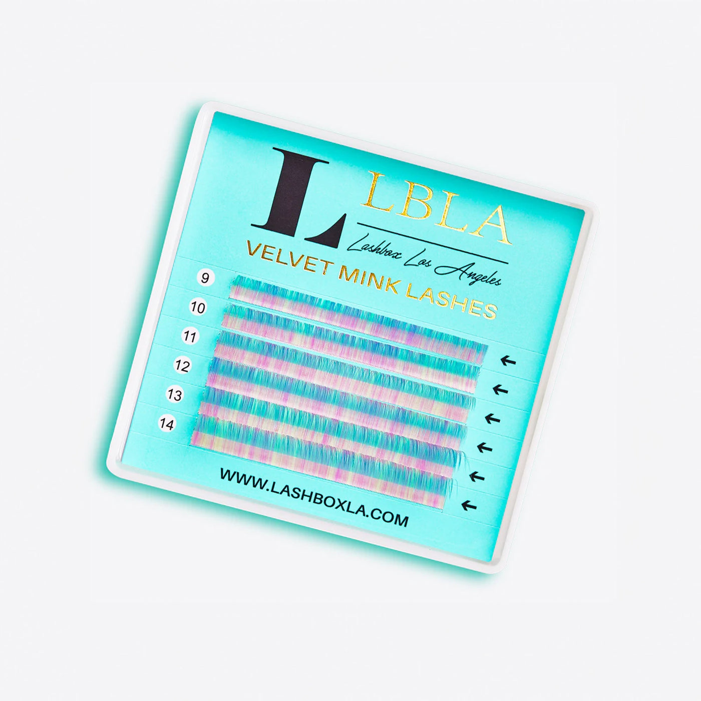 Velvet Mink | Gekleurde wimpers | Pasteltinten | 0,05 mm