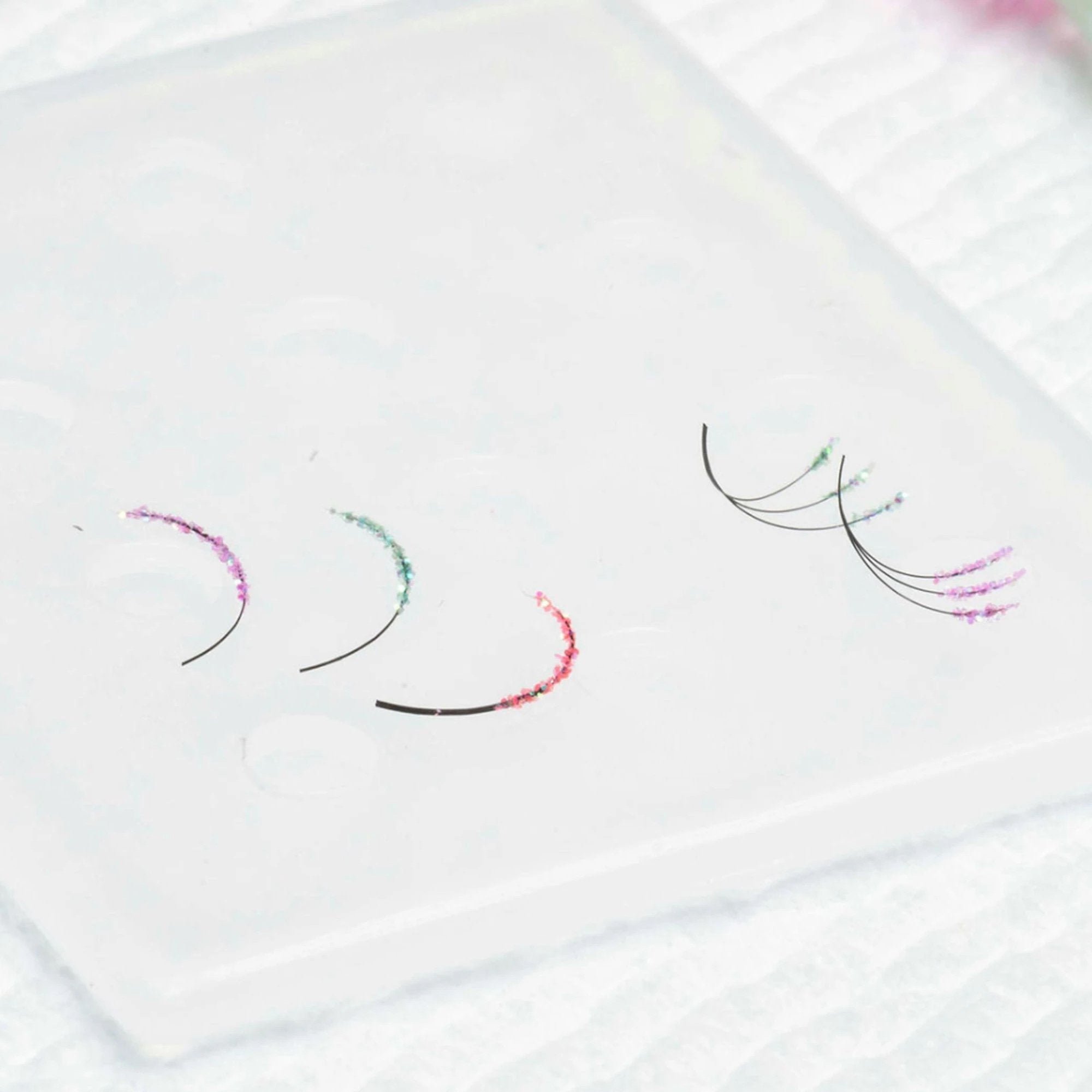 glitters voor op wimperextensions