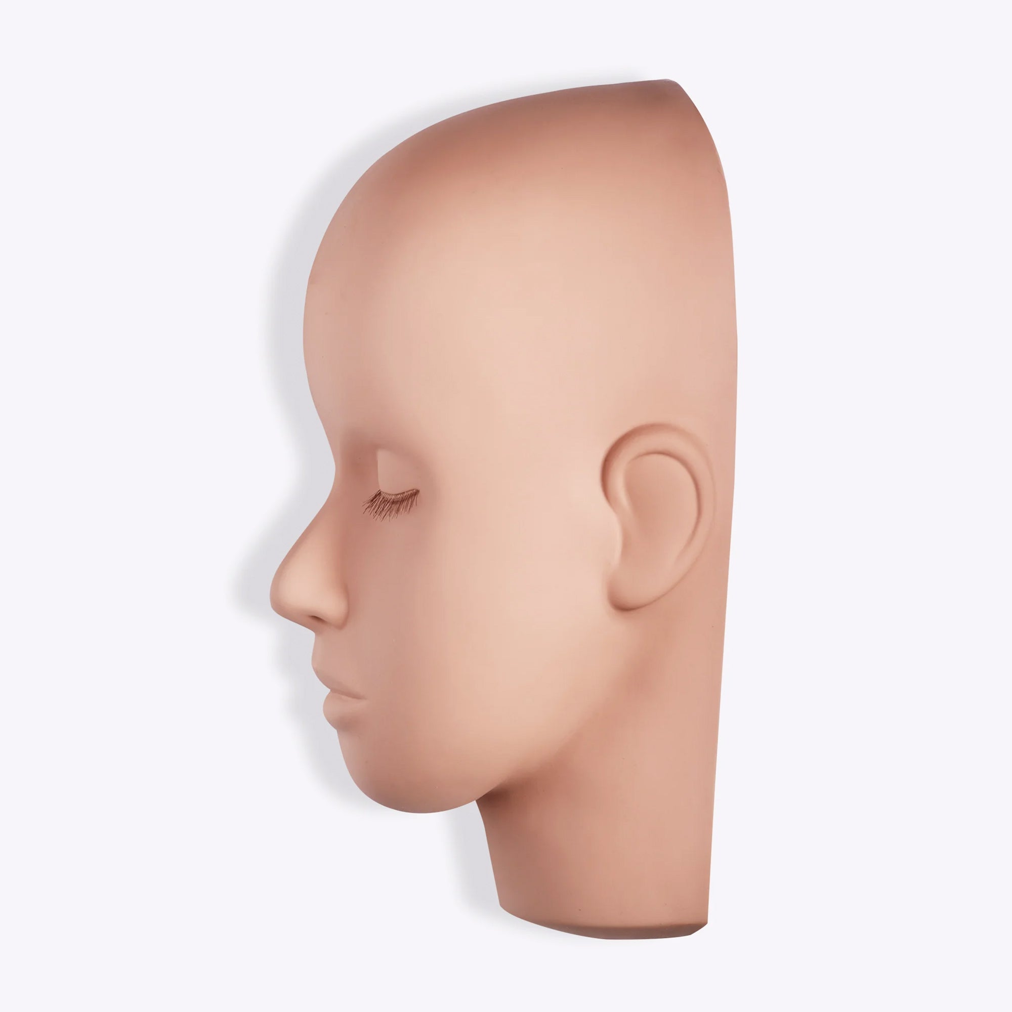 oefenhoofd voor wimperextensions